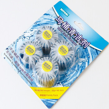 Nitori home cleaning supplies toilet cleaner pure blue bubble 50g*4c205c pure blue bubble 50g*4c205c