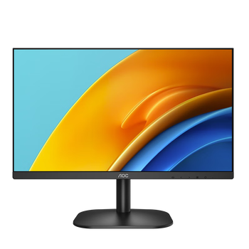 80% new aoc 23.8-inch ah-ips wide color gamut 100hz hdrmode, low blue light and no flicker, three-sided micro-edge ultra-thin body, energy-saving office computer monitor 24b2h2