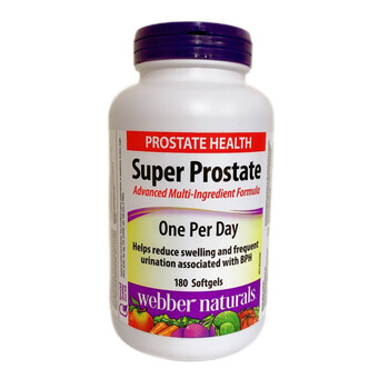 Webber naturals canadian direct mail lycopene saw palmetto zinc super prostate 180 tablets