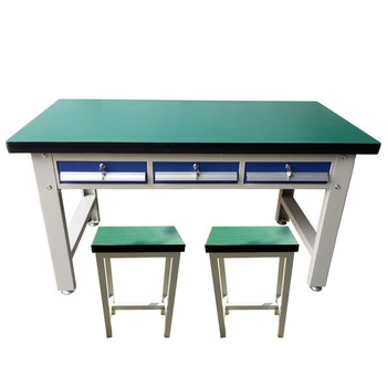 Xinqi (xq) 8818-a-02 customized heavy-duty fitter horizontal three-pull workbench operation and maintenance inspection bench 1800*800*800mm+2 stools