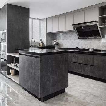 Cabinet customization kitchen integrated cabinet assembly customization modern simple small apartment open style whole house customization 3+1