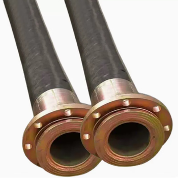 Huadino customized flange large diameter flange high and low pressure steel wire braided rubber pipe / root dn25 10 meters / root 10mpa