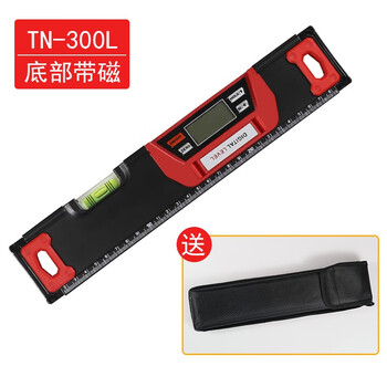 Goodsuperjst electronic digital display level high-precision decoration ruler imported magnetic slope ruler vertical level fan small 200-600 anti-fall new 300mm with 1 blister