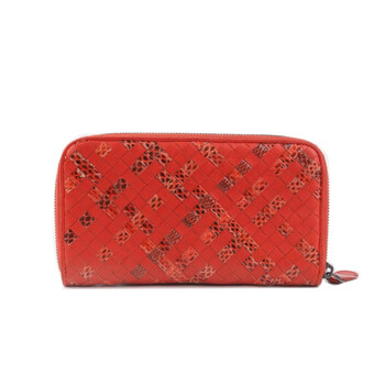 Second hand 90% new bv long braided long wallet 19*11 wallet b8324