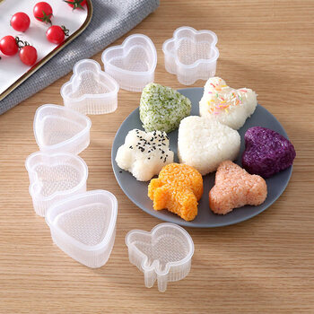 Cookss rice ball mold sushi tool set children's food supplement mold triangular baby food food rice ball artifact