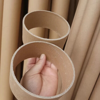 Paper tube kindergarten plum blossom pile production environmentally friendly thickened cardboard tube creative handmade puzzle building diy cowhide 10 outer diameter 96 wall thickness 3 height 50mm