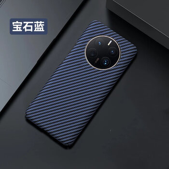 Suitable for huawei mate60pro carbon fiber pattern shell new mate50pro/30 carbon fiber mobile phone case p40pro embossed kevlar sapphire blue carbon fiber pattern shell huawei mate 20 x
