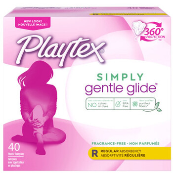 Playtex american tampon smooth series 520 gift new year's day gift smooth long tube 40 count r medium