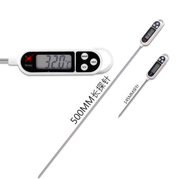 Sanyin extra long 500mm probe food thermometer soil water thermometer brewing temperature soy milk center thermometer high precision tp300 probe 50cm