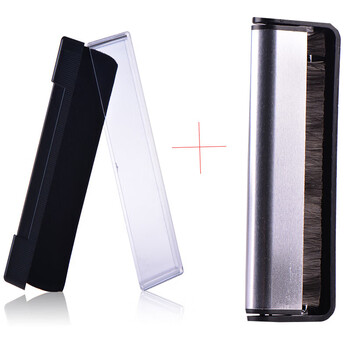 Impulse lp vinyl record cleaning carbon fiber to clean sweep cd cleaning brush cleaning liquid velvet carbon fiber carbon fiber sweeping belt 5ml cleaning liquid + two hanging brushes
