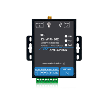 Zl502 wifi/ethernet network port edge gateway dtu modbus to json 232485 serial port service zl-wifi-502 ethernet/wifi to wifi suction cup antenna x 12v 1a power supply