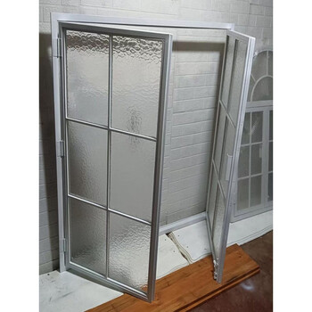 Vinoa customized european-style indoor partition window changhong glass plastic steel window attic lighting grid window art-shaped casement window 80*120 white with glass