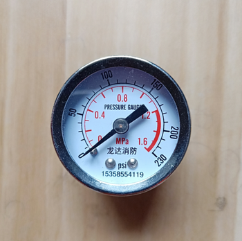 Fire hydrant pressure test joint test water pressure tester detection instrument stuffy cover pressure water test device disinfection instrument pressure gauge 4 cm surface pressure test device pressure gauge