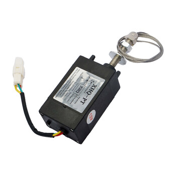 Diesel engine electronic flameout 24v switch cable solenoid control valve 12v forklift truck generator xhq-pt power outage pull 12v (bracket insert)