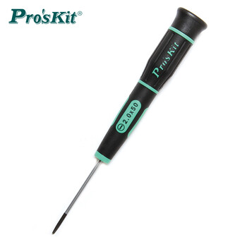 Pro skit sd-081-s3 green and black slotted precision screwdriver -2.0*50mm
