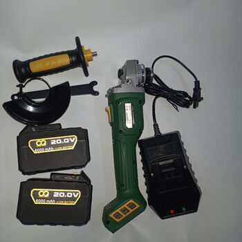 Xiangli tools xiangli new brushless angle grinder cutting machine industrial grade portable rechargeable lithium battery polishing machine 90080 90080 two batteries and one charge (6000 battery)