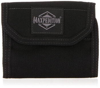 Maxpedition c.m.c. wallet (black) 5 x 3.5 inches black//white 5 x 3.5