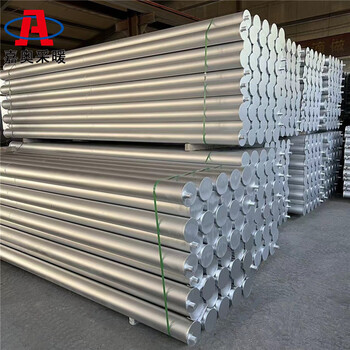 Jiaao a type b type light exhaust pipe radiator planting greenhouse industrial radiator seamless steam type smooth tube heating can be customized in silver gray