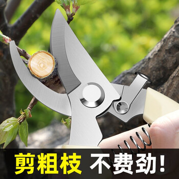 Huhao flower scissors, gardening scissors, home garden potted plants, flower branches, fruit tree pruning scissors, thick branch shears, extended elbow, 1 pair (upgraded model) 20% off for 2 pieces