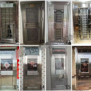 Vinoa 304 stainless steel single-door sub-mother door home custom-made thickened double-door balcony top floor stainless steel anti-theft door authentic 304 thickened customization (price per square meter)