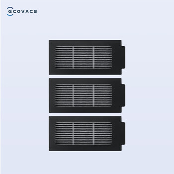 Ecovacs sweeping robot odor-free antibacterial filter element*3 pieces ddx67 (adapted to t50pro/t50s/n50) accessories