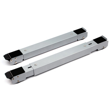 Sunshine warm freezer refrigerator base mobile bracket increased by 4.5 cm, directional wheel push forward and backward 45.5-70 cm telescopic, 2 bar-shaped mobile brackets, bracket net height 4.5 cm, including pad 5 cm