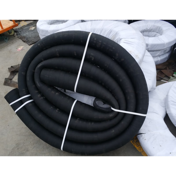 Bulk cement tanker steel wire coiled ash discharge pipe ash pipe, discharge pipe standard 7 meters can be customized cement ash discharge pipe 108mm hose * 7 meters