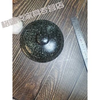 Amafuyun medical stone ceramic lid ceramic lid pot lid casserole lid medical stone lid soup pot lid health pot lid 17cm