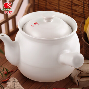 Kangshu (kangshu) medicine pot, medicine pot, casserole, household medicine pot, old-fashioned medicine pot, traditional chinese medicine pot, household gas soup pot, medicine pot, white 3100ml high temperature resistant medicine pot / burnt out and replaced