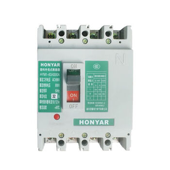 Hangzhou hongyan molded case circuit breaker hym1-63l/m/h protection switch 125/250/400a/630a/800a 16a
