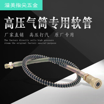 Short cloud high-pressure pump 40mpa accessories inflatable tube inflator air pump 30mpa hose 8mm quick-connect female half-meter tube with female head