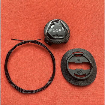 Boa knob steel wire quick wear lace repair modification accessories repair parts actual photos a set of dark black shoe tongues