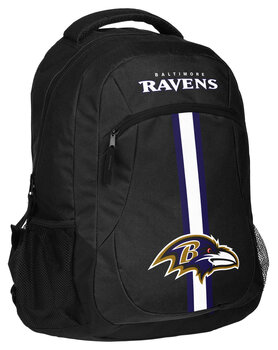 Fukou nfl team logo action backpack baltimore ravens one size