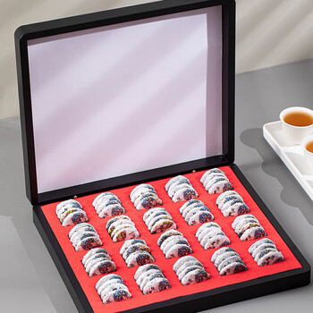 Boxin gold award white high-end tea gift fuding white tea old white tea white tea tea cake white tea bars small square pieces tangerine peel white tea small round biscuits 500g