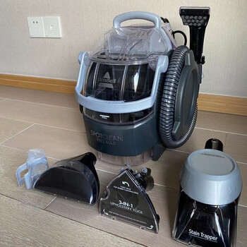 Bissell bissell fabric cleaning sofa cleaning machine spray and suction integrated multi-function silver knight 3617z slight trial