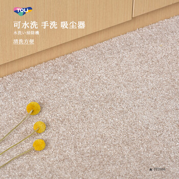 Toli japan imported toli carpet for living room and bedroom self-adhesive glue-free children's room bay window splicing blanket deodorant 50*50cm ff2405 50cm*50cm 1 piece