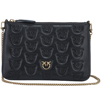 9 new pinko gift pouch chain swallow bag wallet shoulder crossbody clutch black gift for girlfriend