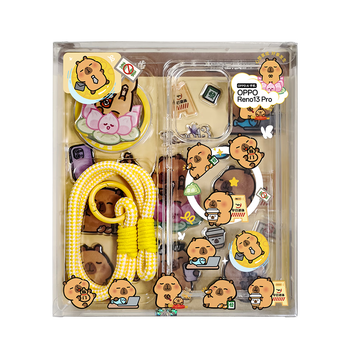 95% new, first-class suitable for oppo reno13 pro kapibala little yellow dolphin jd.com limited edition buddha series mobile phone case