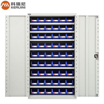 Corini hardware tool cabinet double door tool storage cabinet heavy tool cabinet iron cabinet workshop jzkf80000 gray 8-layer board includes 648 accessories package can be customized