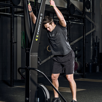 He jiagong's wind resistance ski machine simulates skiing and snow skiing equipment for indoor household business fitness equipment rowing puller