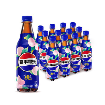 Pepsi (pepsi) taiqi series white pomelo and green bamboo flavor soda carbonated beverage slim can 330m taiqi series white peach oolong flavor 500ml*12