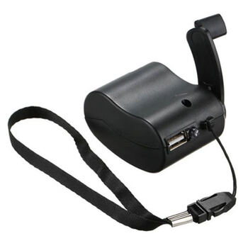 Customized mobile phone hand charger manual generator usb charger emergency charger over 20000 mobile charge black hand generator