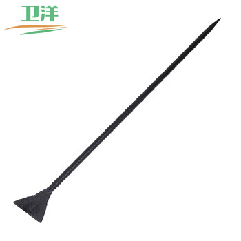 Weiyang wys-2067 rebar cleaning shovel long flat shovel construction cement shovel industrial decontamination shovel blade