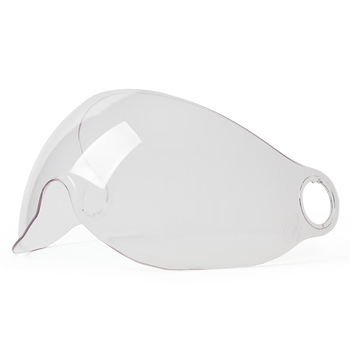 Yema electric vehicle helmet universal wind and sun protection long lens short lens 325s/329s/339s (transparent short lens))