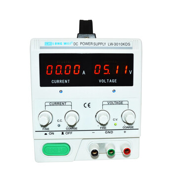 Longwei dc regulated power supply 30v10a high-precision digital display switch laboratory maintenance digital power supply lw-1003kds100v/3a