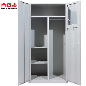 Shangliuxin steel integrated locker 1850*900*500mm housekeeping cabinet multi-functional factory workshop locker large wardrobe thickened iron cabinet