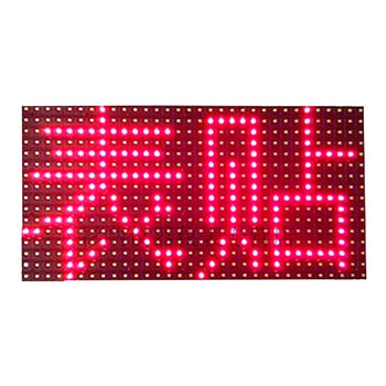 Led display module p10 outdoor unit board electronic advertising screen outdoor surface mount module single red p10 full color red p10 surface mount 320*160mm