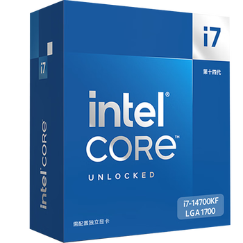 95% new intel i7-14700kf core 14th generation processor 20 cores 28 threads turbo frequency up to 5.6ghz 33m l3 cache desktop boxed cpu