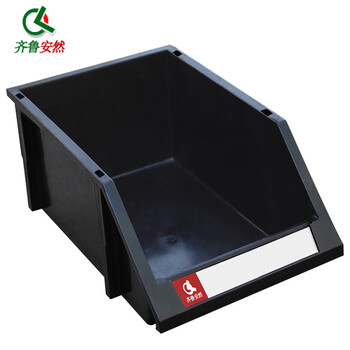 Qilu anran anti-static parts box black f2 inclined box with column 250*150*120mm combined classification box material box component box organization and storage box