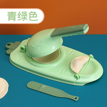 Oeing's new dumpling wrapper artifact, home-made dumpling wrapper mold, creative dough rolling tool, small wrapper, upgraded to fourth generation, green